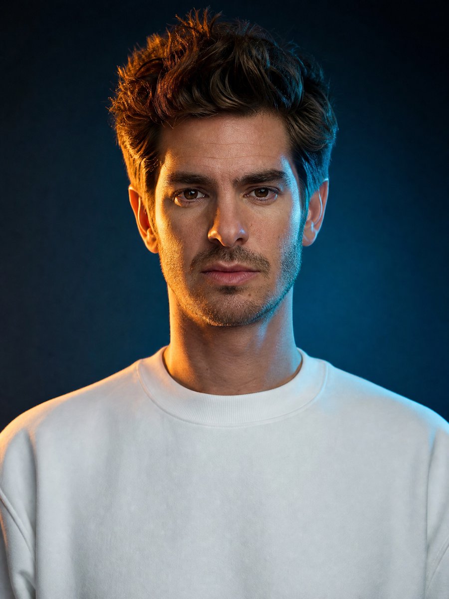 Cinematic Male Studio Portrait