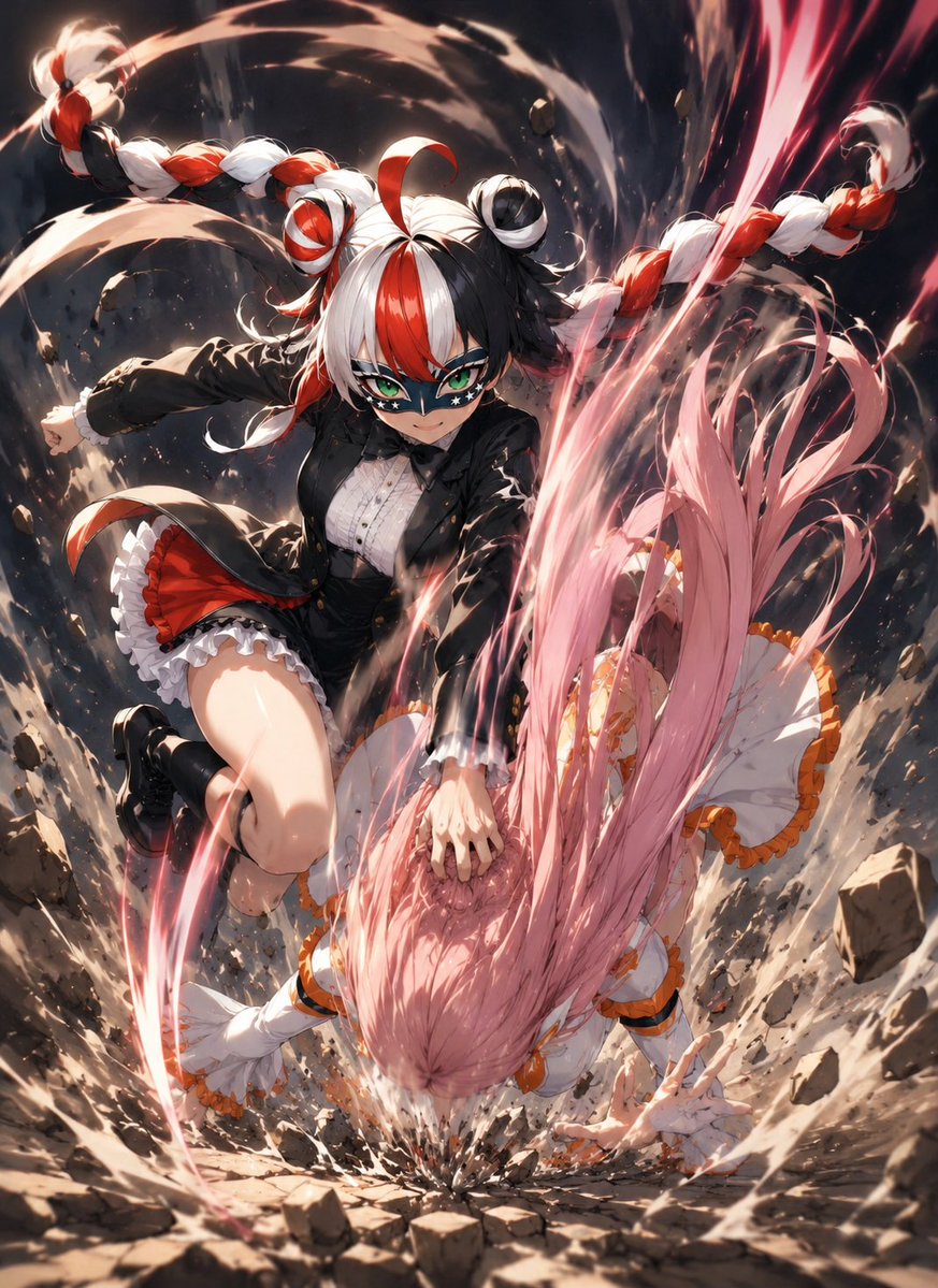 Anime Impact Battle Scene
