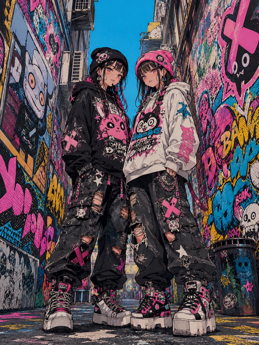 Dark Pop Horror Alley Twins