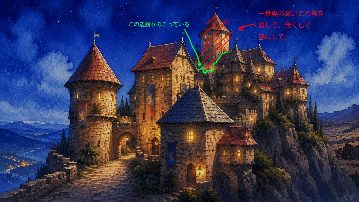 Castle Edit Markup Overlay