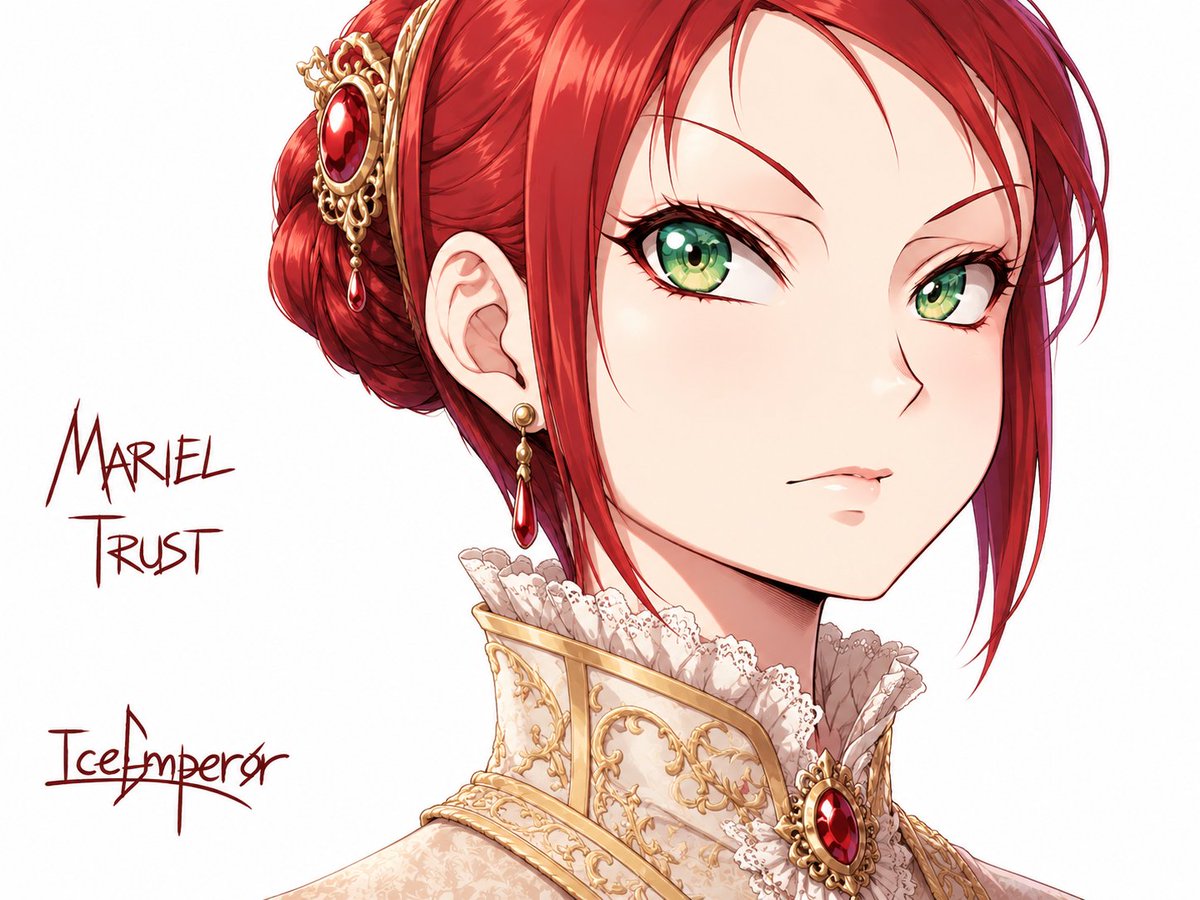Polished Anime Noble Portrait