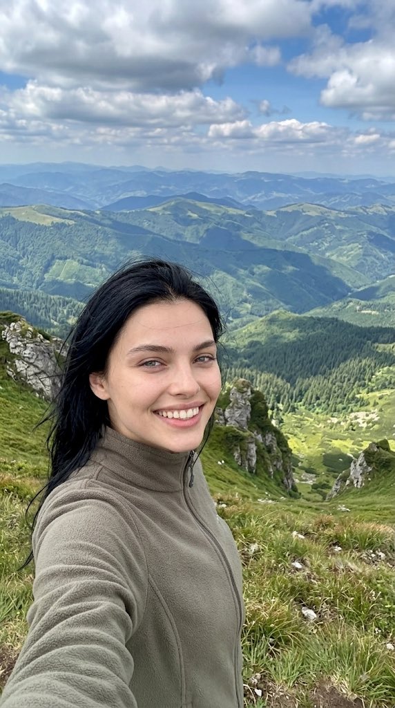 High Altitude Mountain Selfie reference image 1