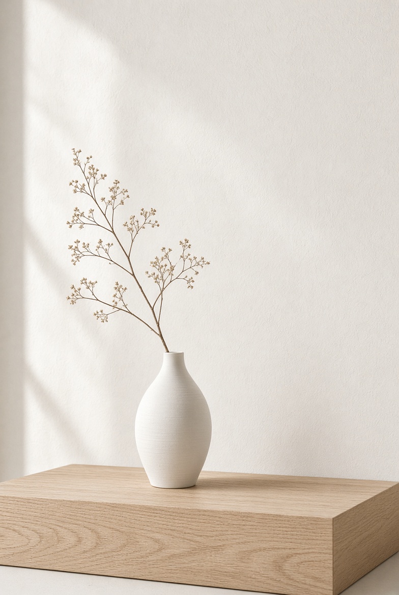 Minimalist Balanced Conceptual Scenes