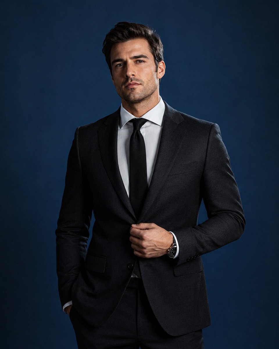 High-End Male Studio Portrait