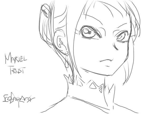 Polished Anime Noble Portrait reference image 1