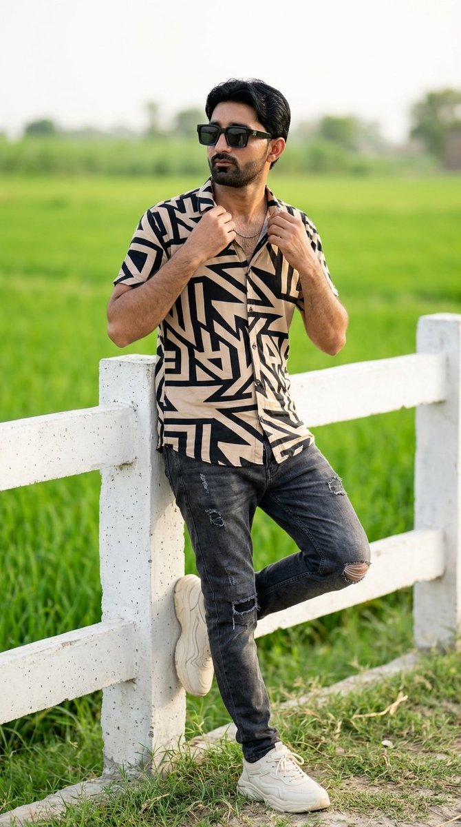 South Asian Male Fashion Portrait