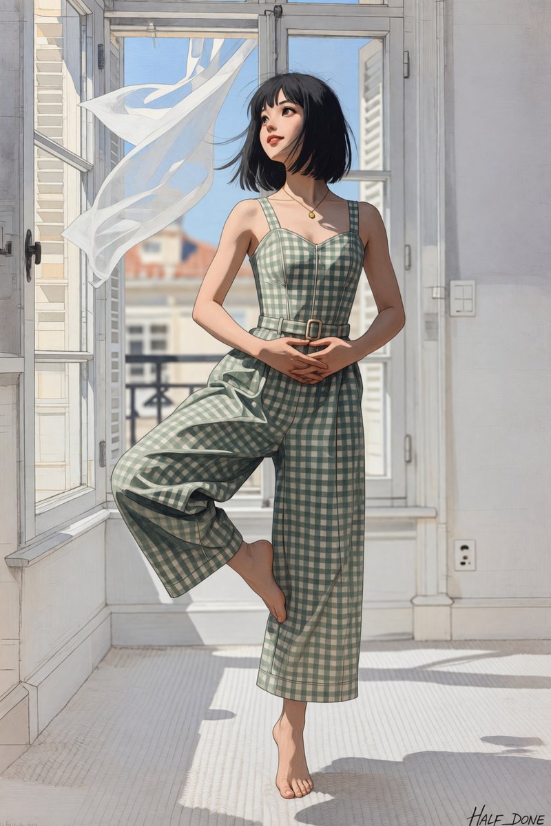 Barefoot Window Pirouette