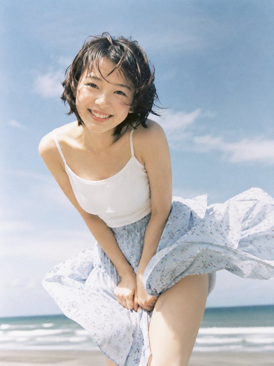Breezy Summer Beach Portrait