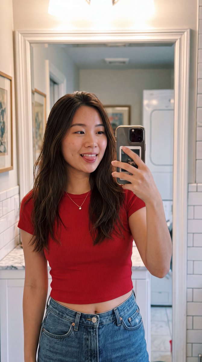Profile / Avatar - Playful Mirror Selfie Portrait - Image 2
