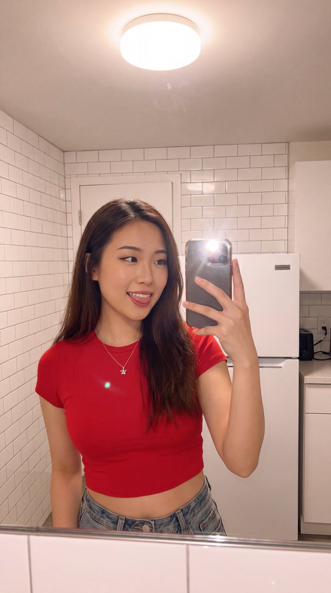 Profile / Avatar - Playful Mirror Selfie Portrait - Image 1