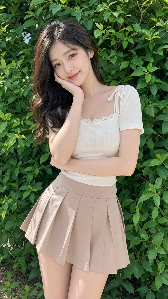 Korean Summer Fashion Portrait