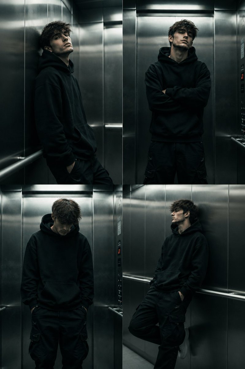 Urban Realism Elevator Portrait