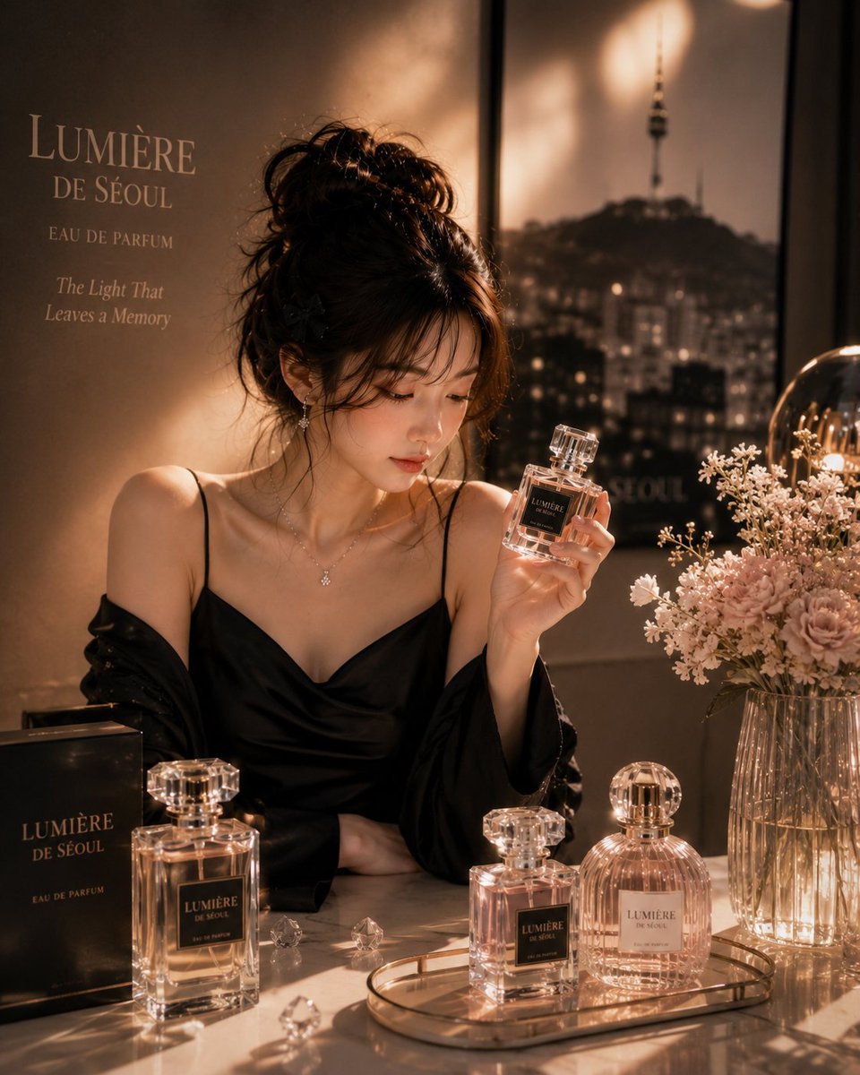 Luxury Perfume Brand Advertisement