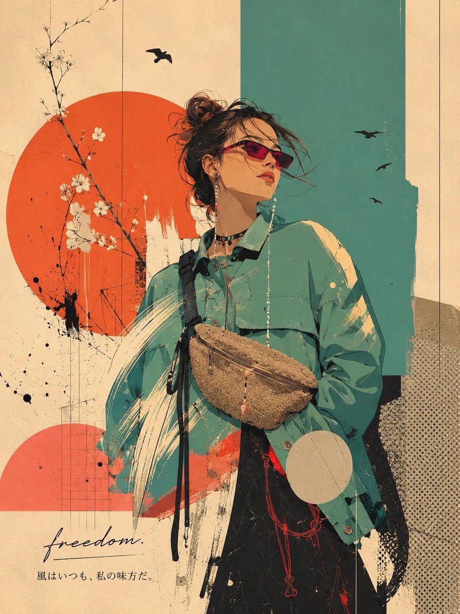 Abstract Personal Brand Poster