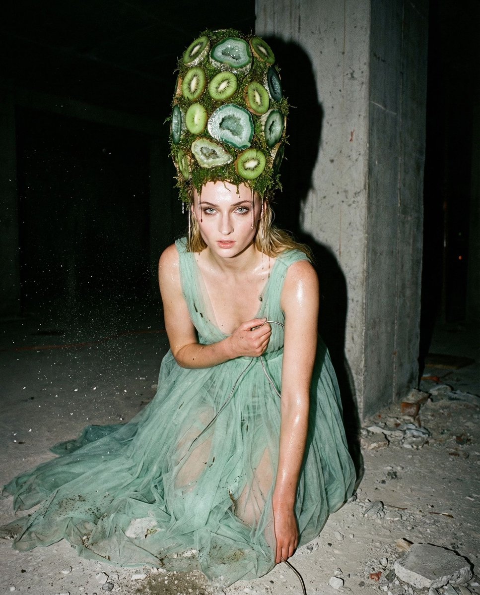 Social Media Post - Concrete Garden Editorial Fashion - Image 2