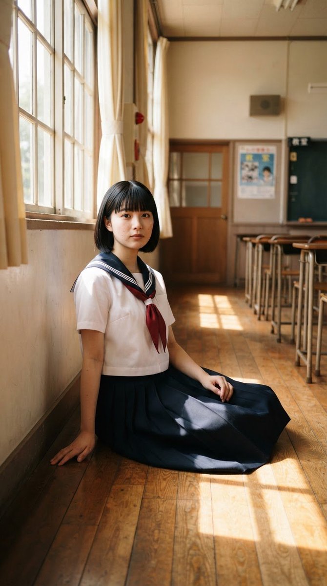 Comic / Storyboard - Japanese School Uniform Classroom Portrait - Image 4