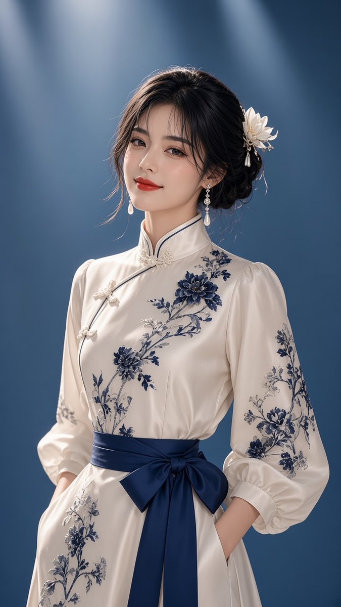 New Chinese Style Editorial Portrait