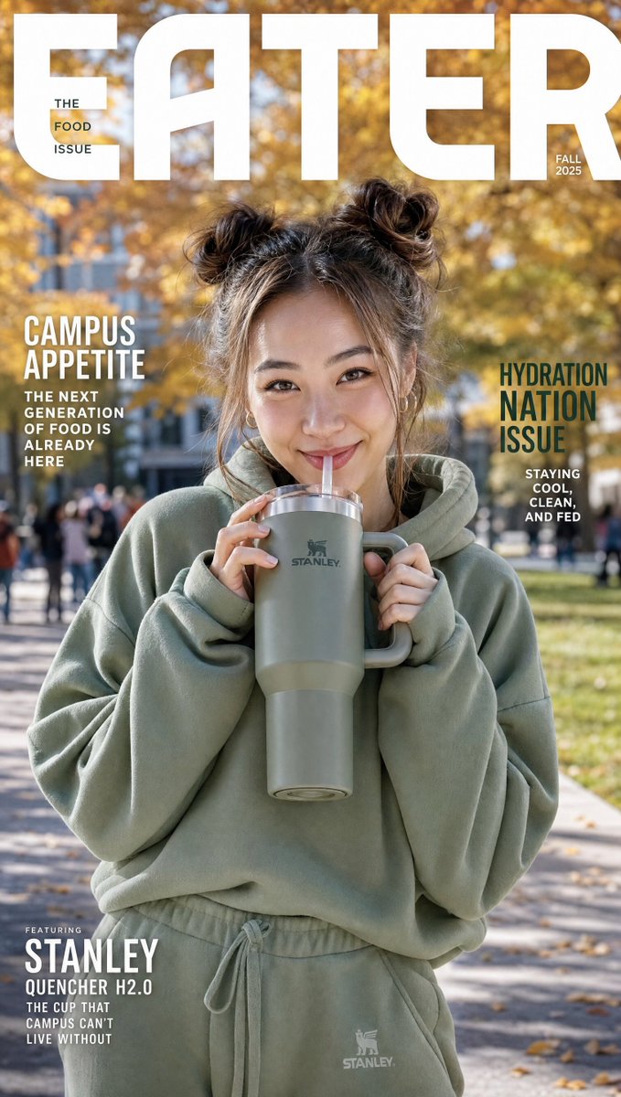 Korean Lifestyle Magazine Cover