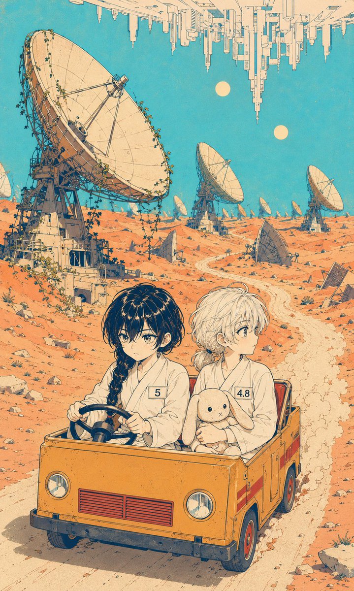Manga Desert Radio Telescope Road Trip
