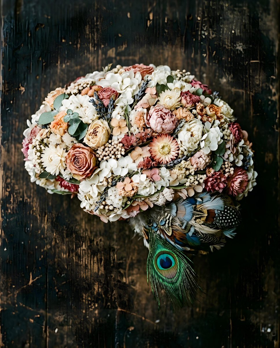 Product Marketing - Floral Brain Sculpture - Image 1