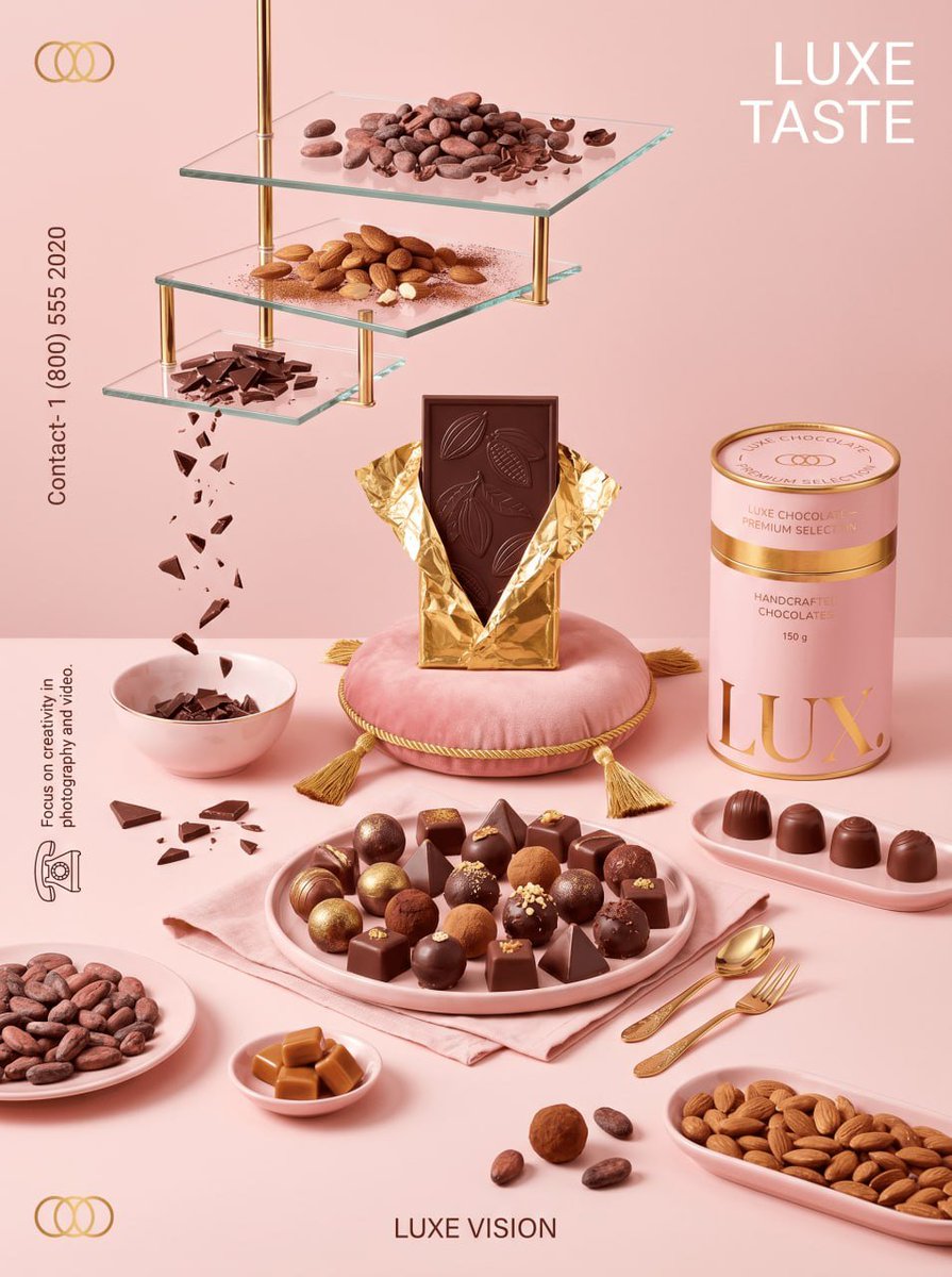 Product Marketing - Luxury Chocolate Still Life Advertisement - Image 2