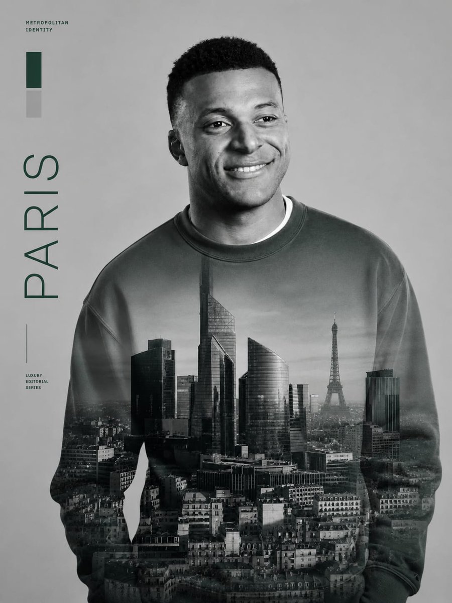 Metropolitan Double Exposure Portrait