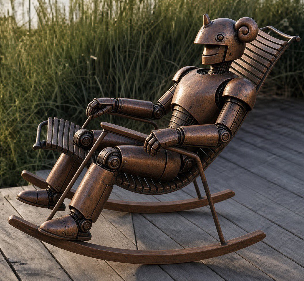 Laputa Robot and Rocking Chair Fusion