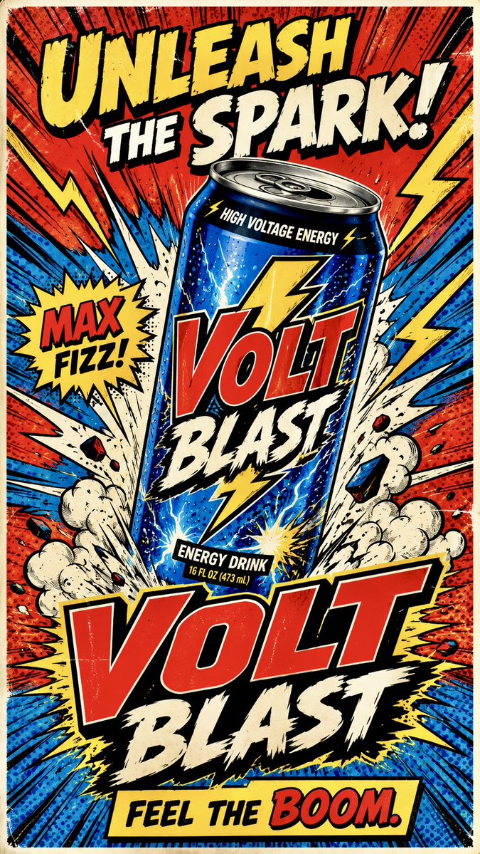 Comic Book Poster Style