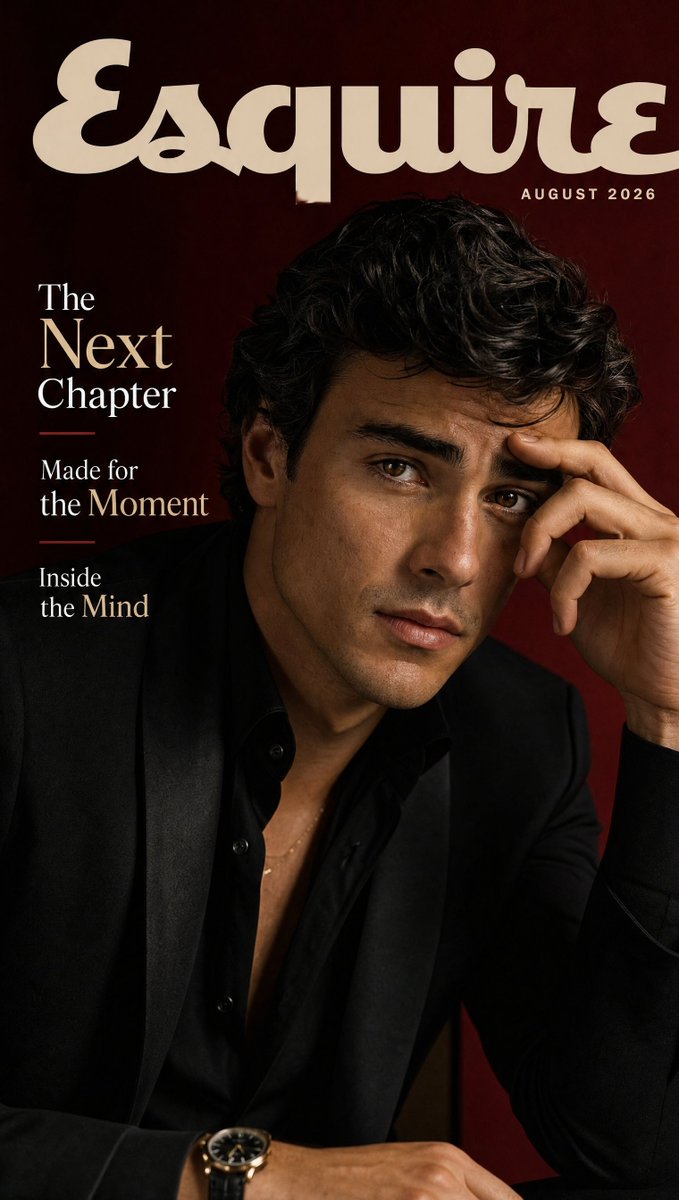 Premium Esquire Magazine Cover Portrait