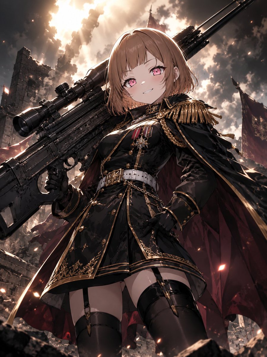 Anime Imperial Sniper Commander