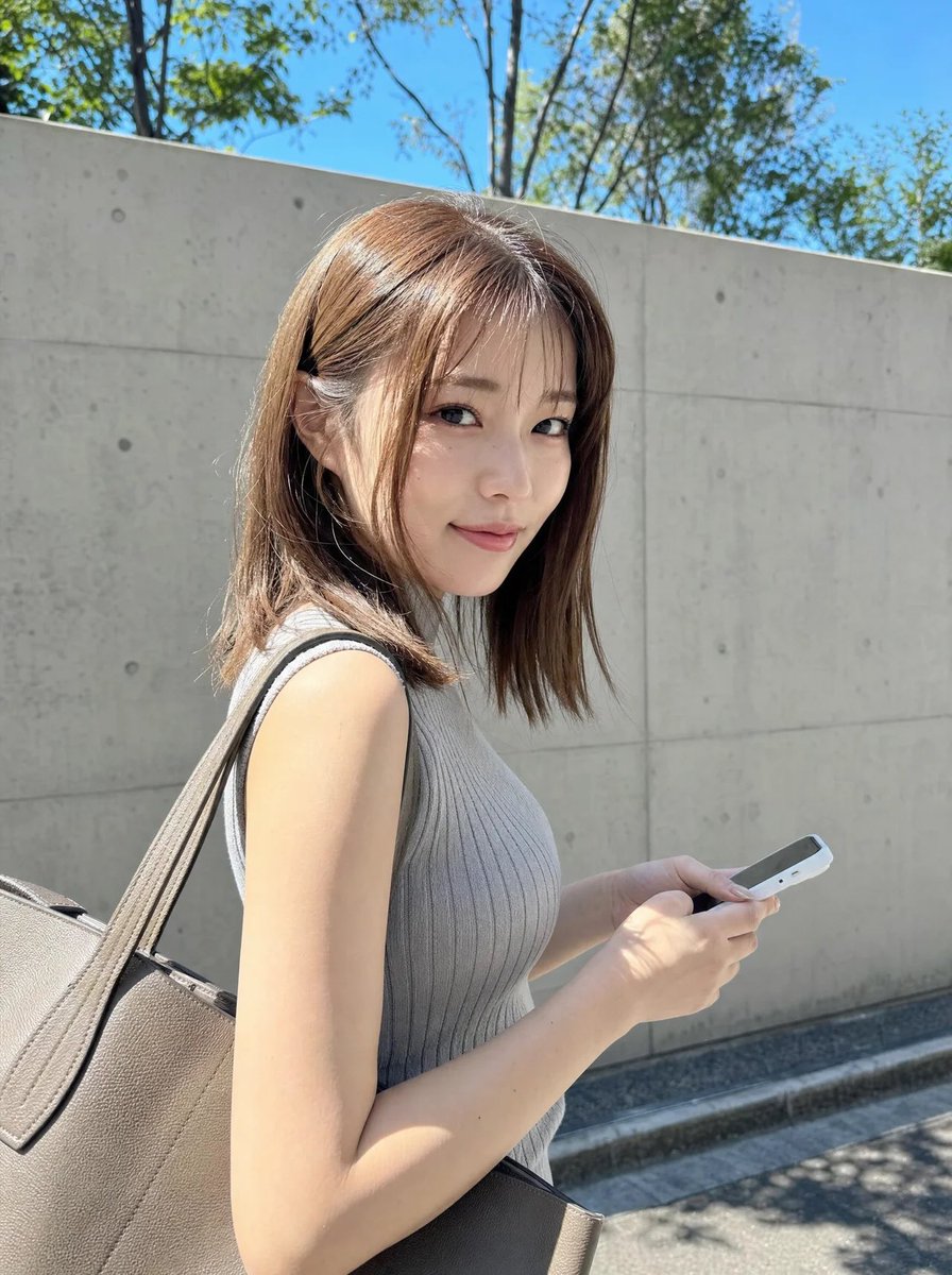 Sunny Candid Street Portrait