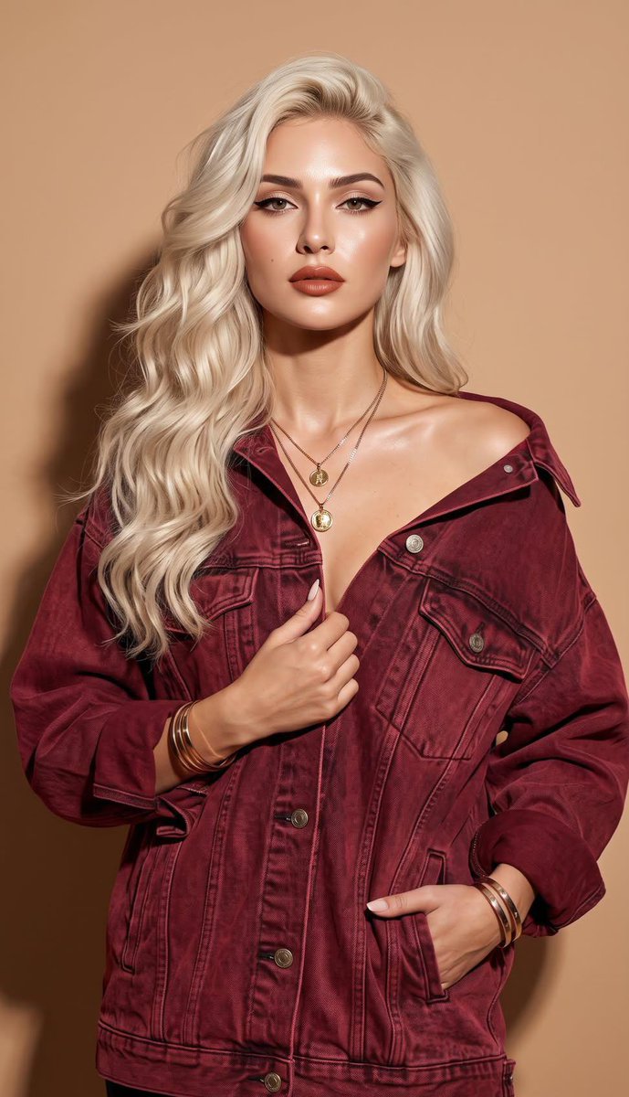 High-Fashion Editorial Model Portrait