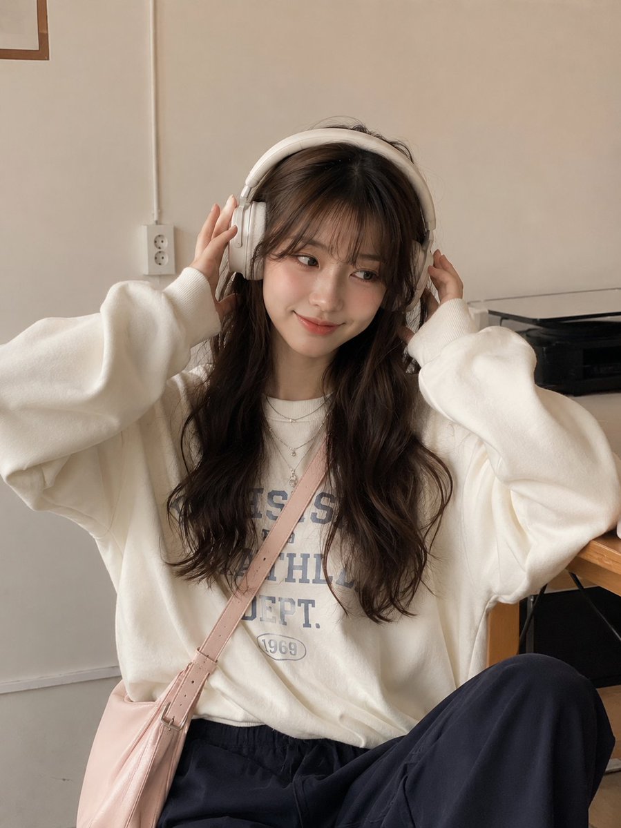 Candid Lifestyle Portrait with Headphones