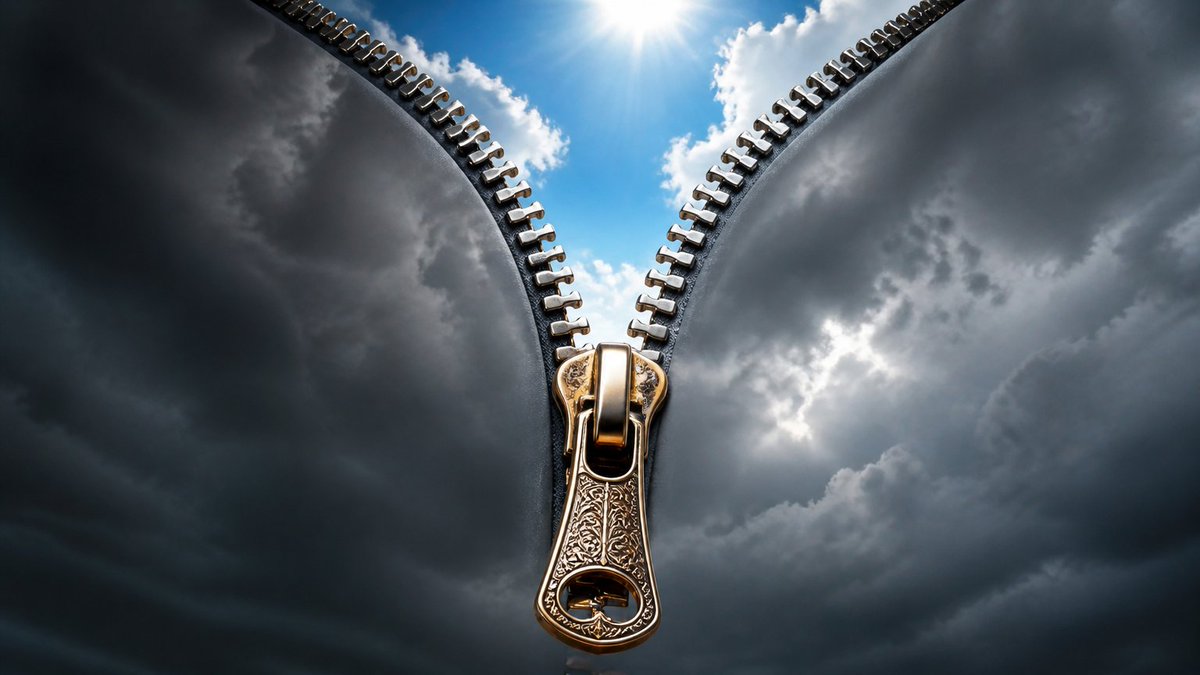 Giant Steel Zipper Sky Ad