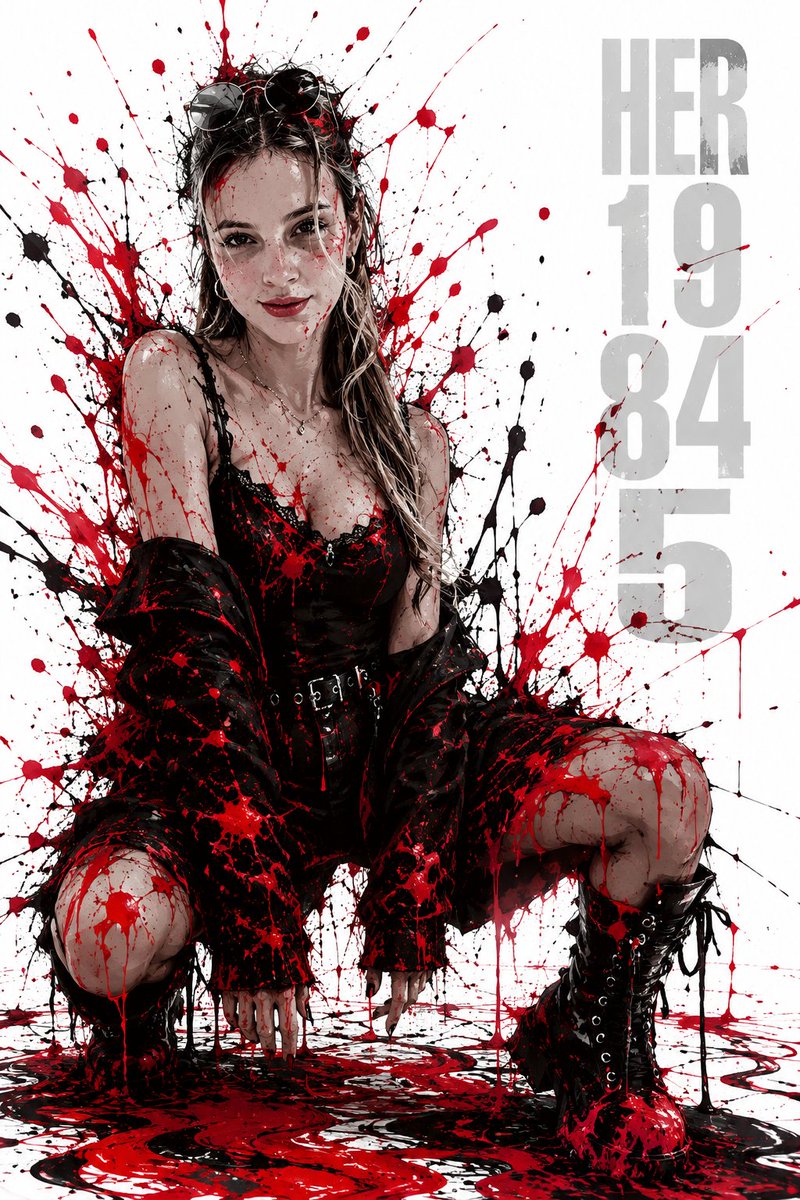 Gothic Urban Ink Illustration