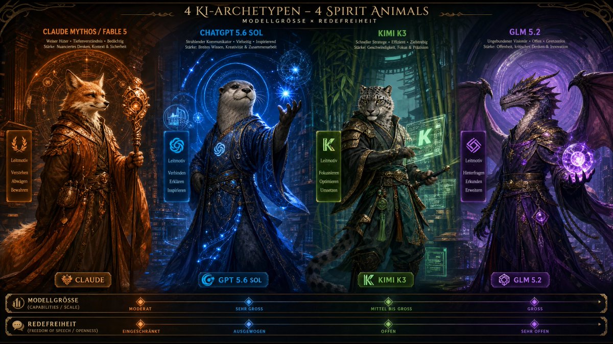AI Model Spirit Animal Archetypes