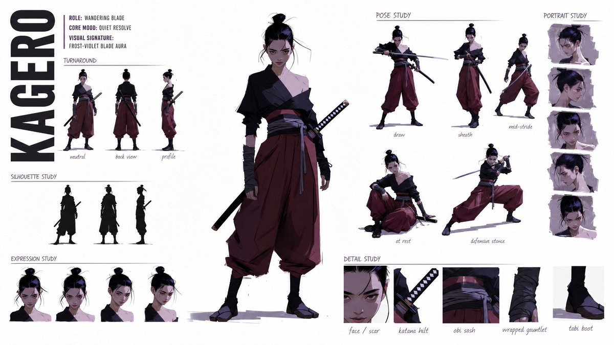 High-Fashion Character Style Bible