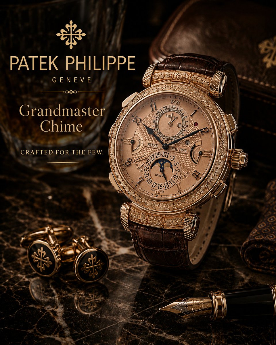 Luxury Grandmaster Chime Watch Ad