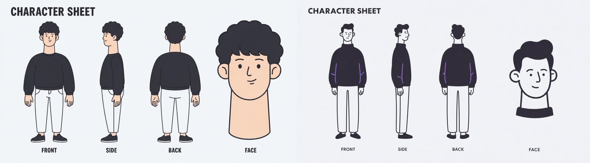 Wide Minimal Character Sheet