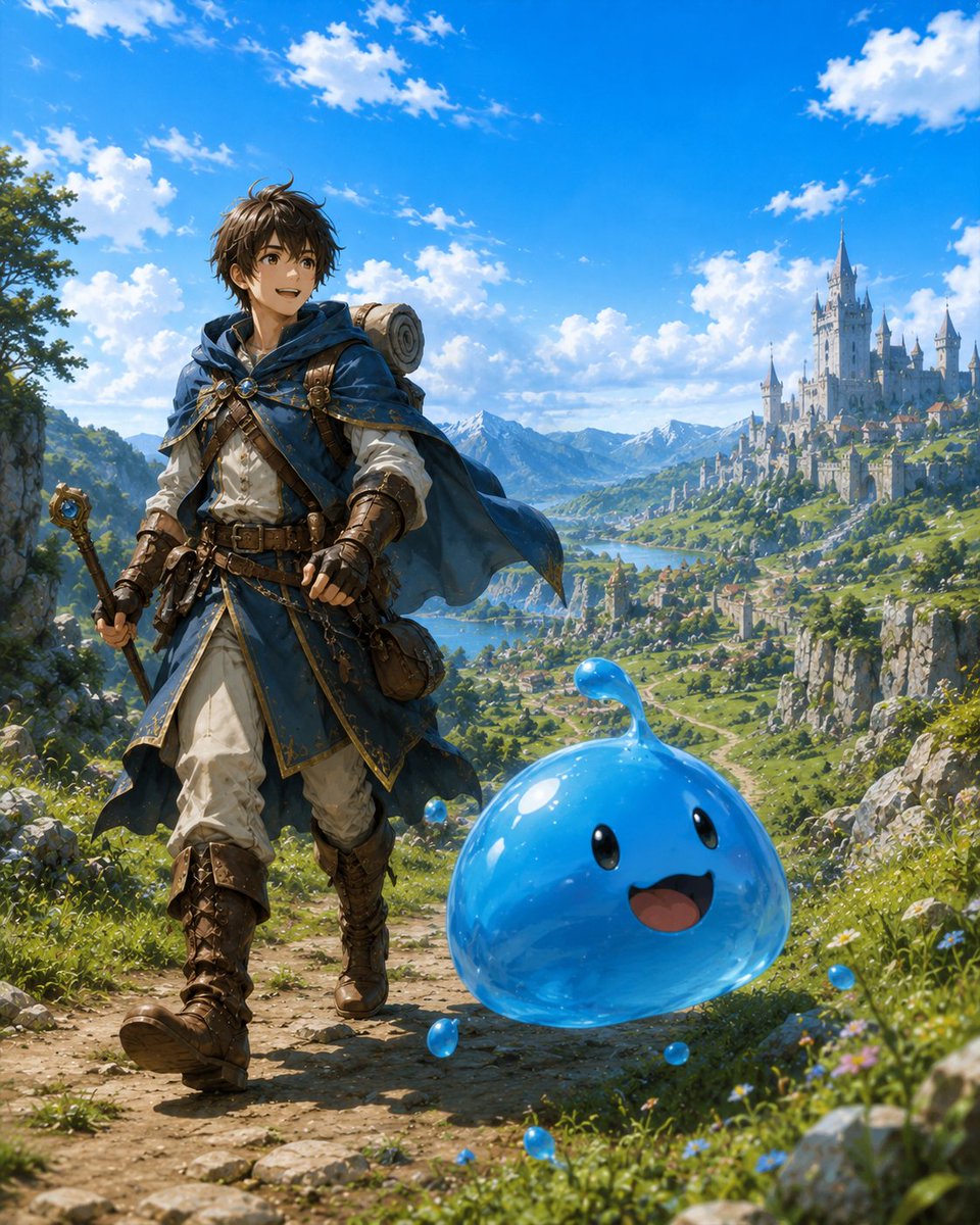 Adventurer and Tamed Slime Journey