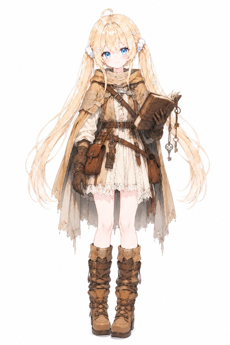 Anime Summoner Adventurer Character