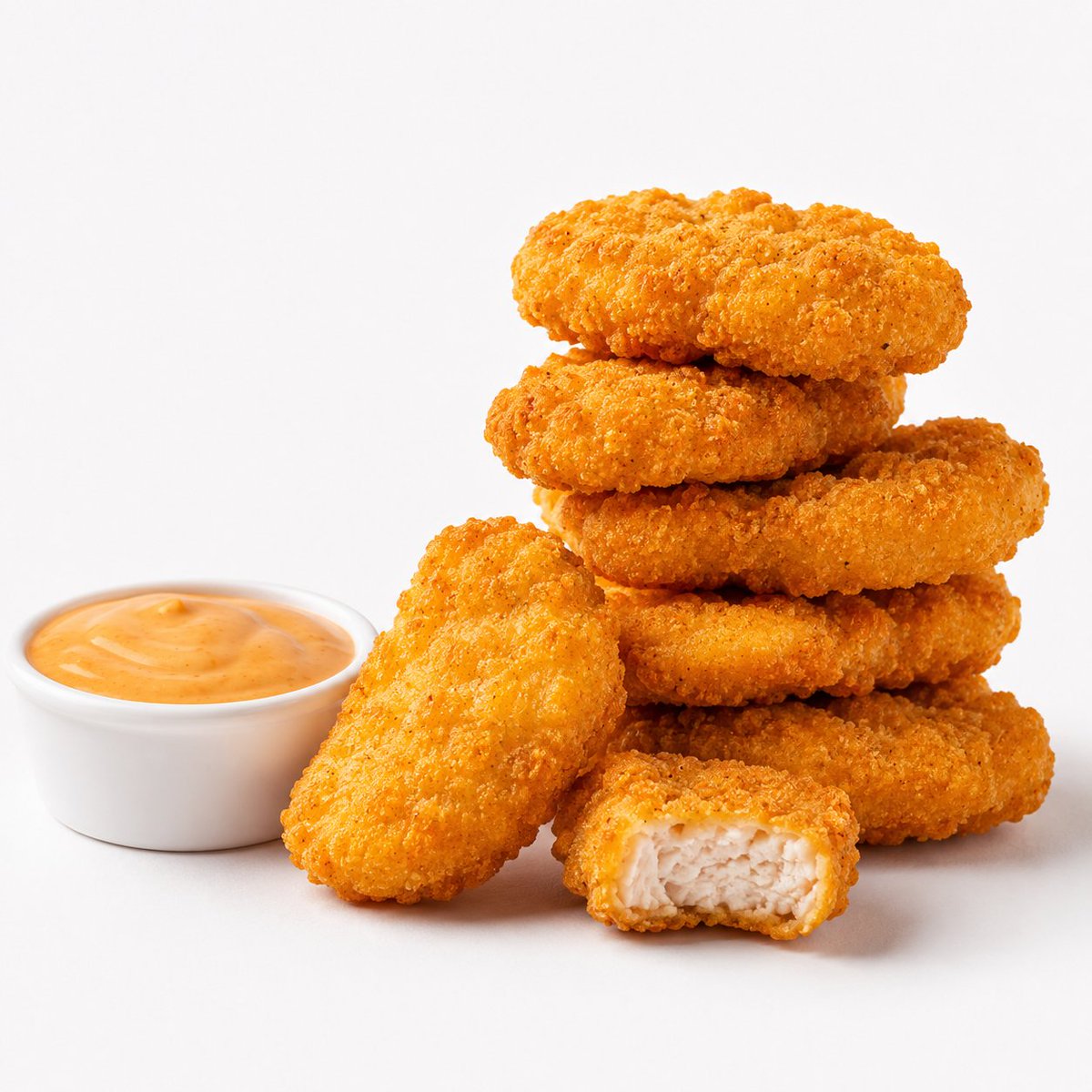 E-commerce Main Image - Crispy Chicken Nuggets Product Photo - Image 1