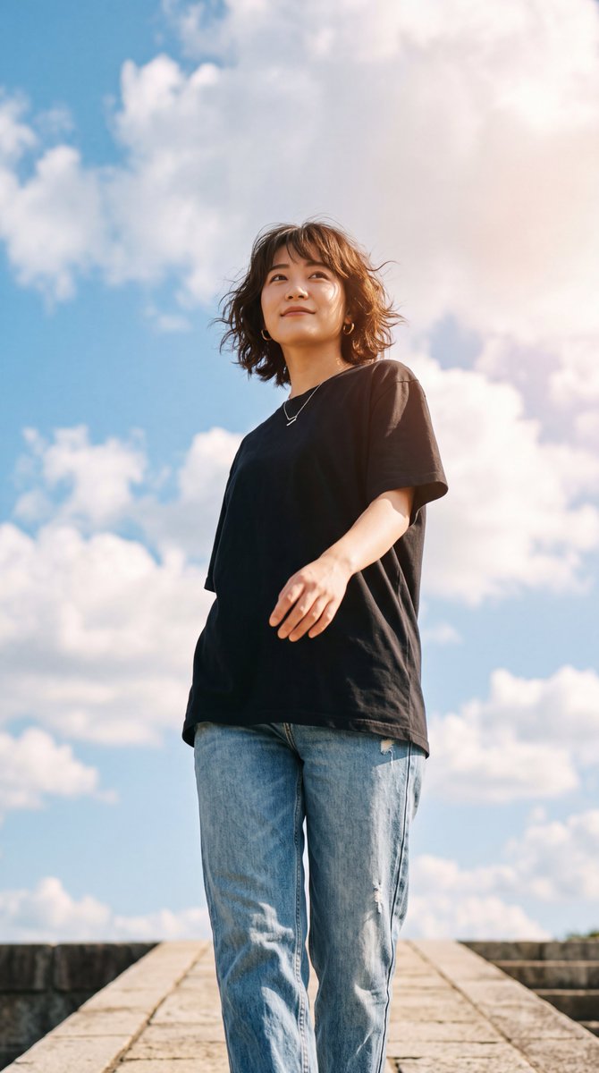 Product Marketing - Low Angle Fashion Portrait - Image 1