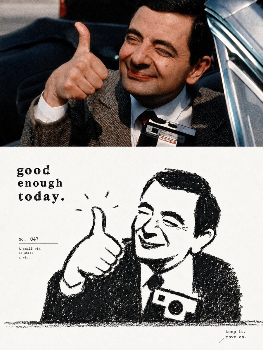 Black and White Crayon Silhouette Poster