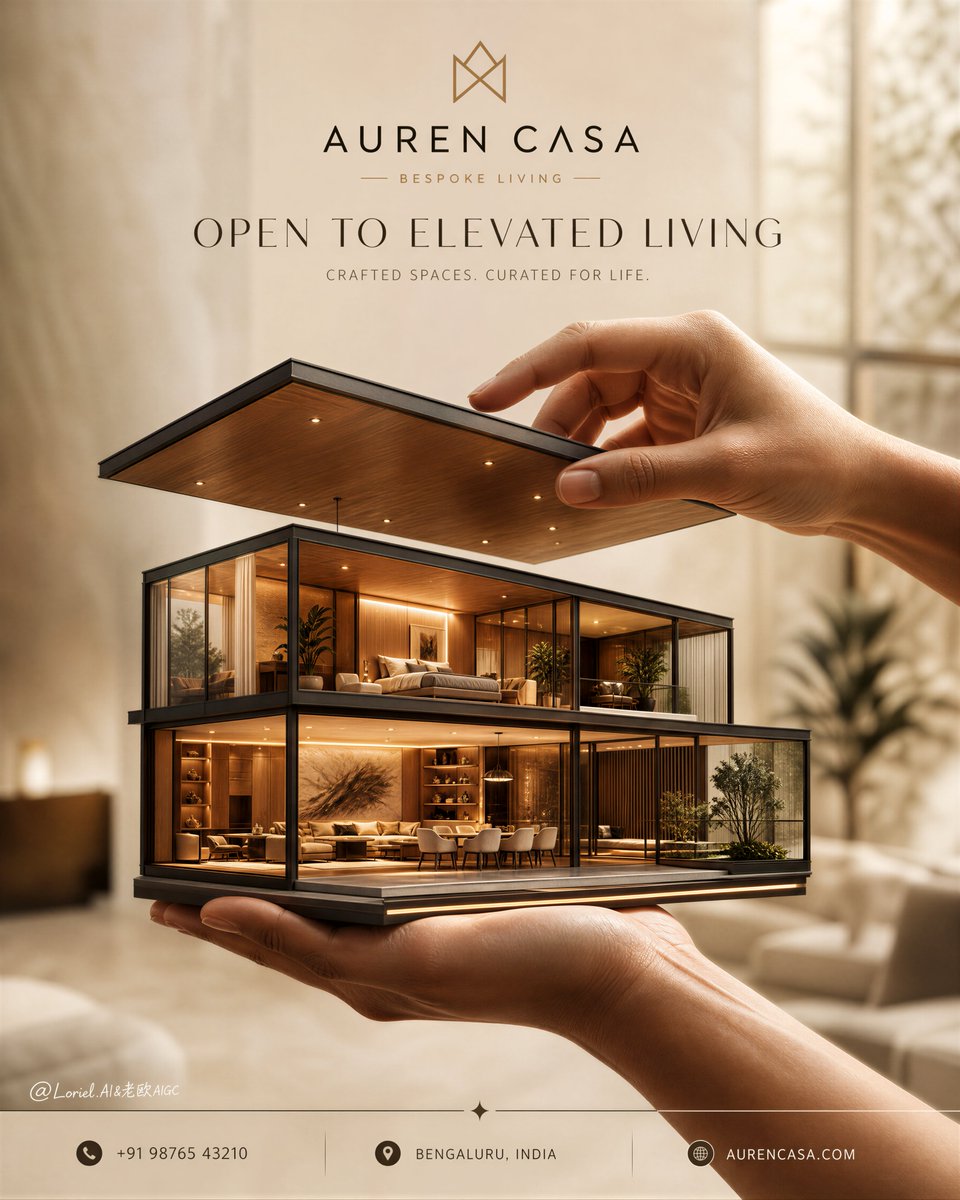 Luxury Real Estate Sales Poster