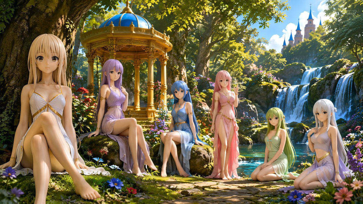 Nymphs by Enchanted Spring