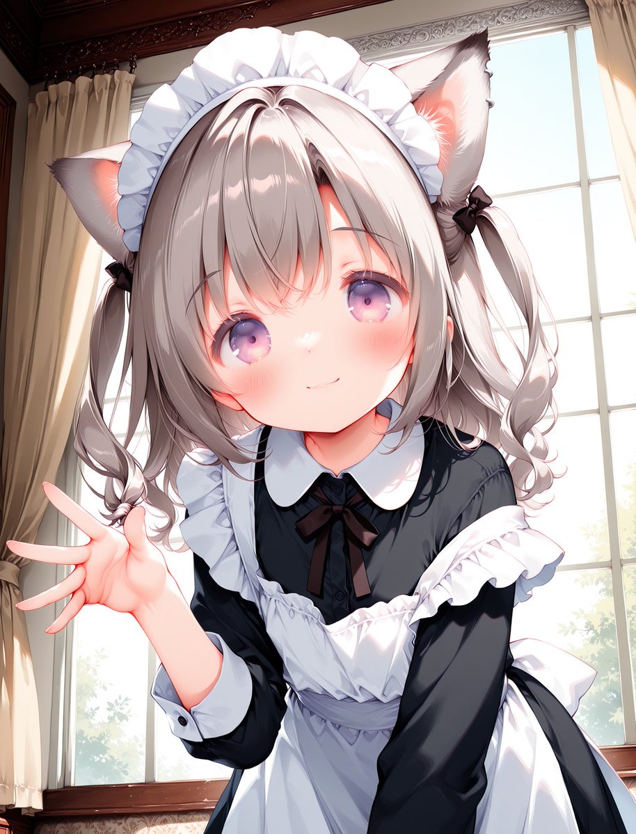 Cat-Eared Maid Portrait