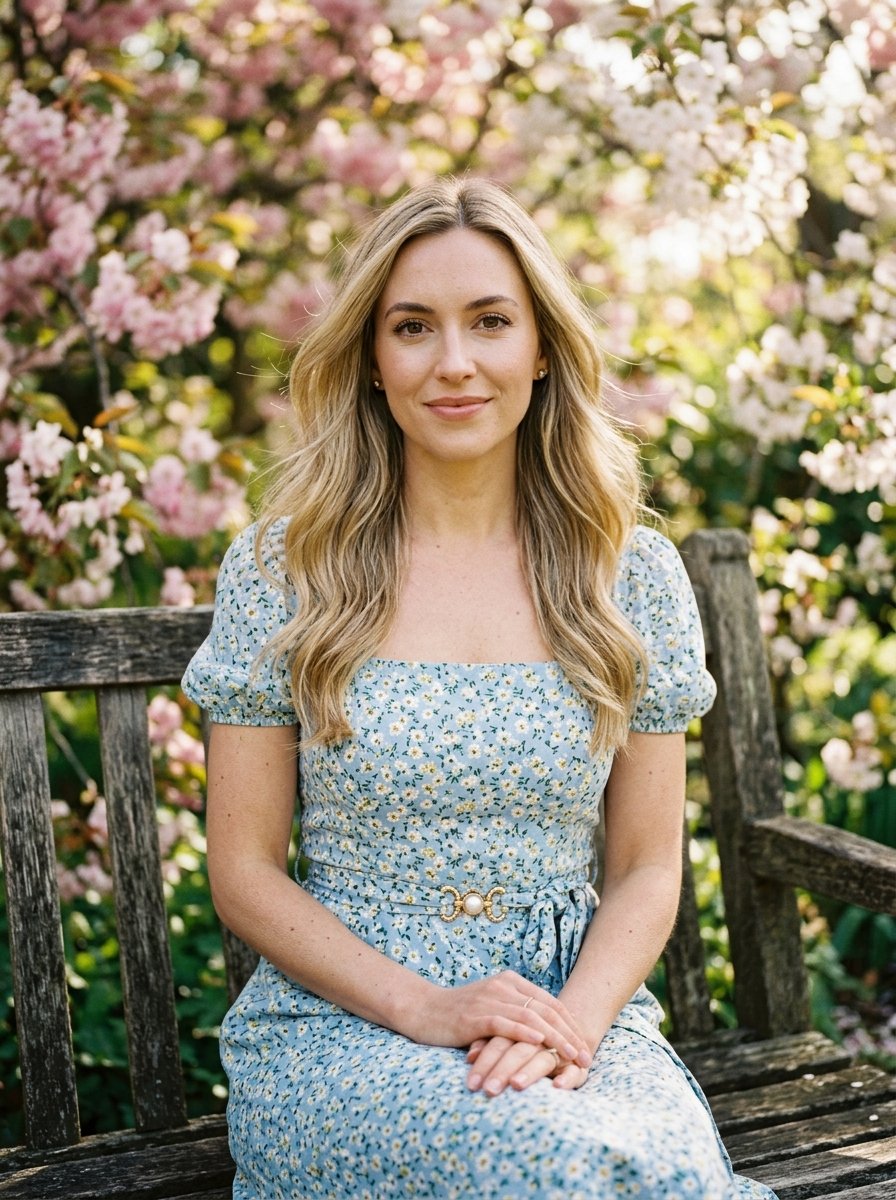 Profile / Avatar - Ultra-Detailed Cinematic Spring Portrait - Image 1