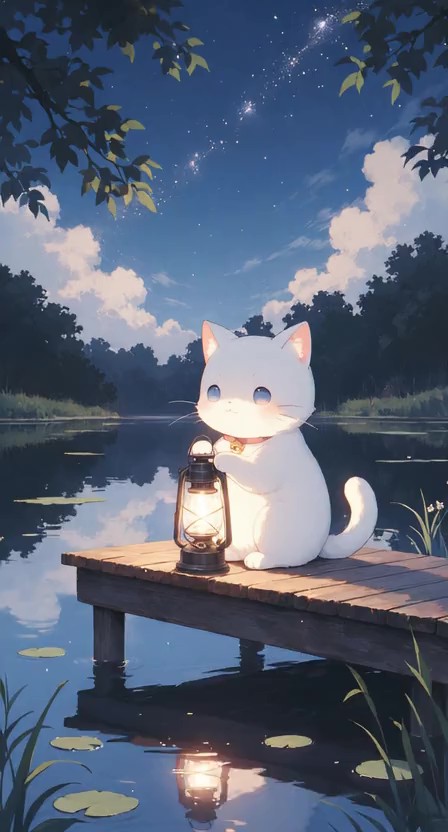 Comic / Storyboard - Whimsical Animal at Night - Image 2