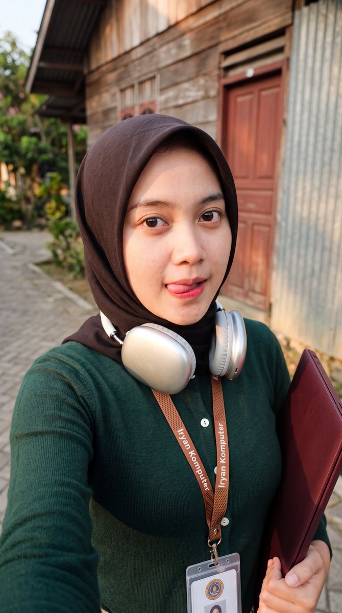 Profile / Avatar - Casual Hijab Selfie Portrait - Image 3
